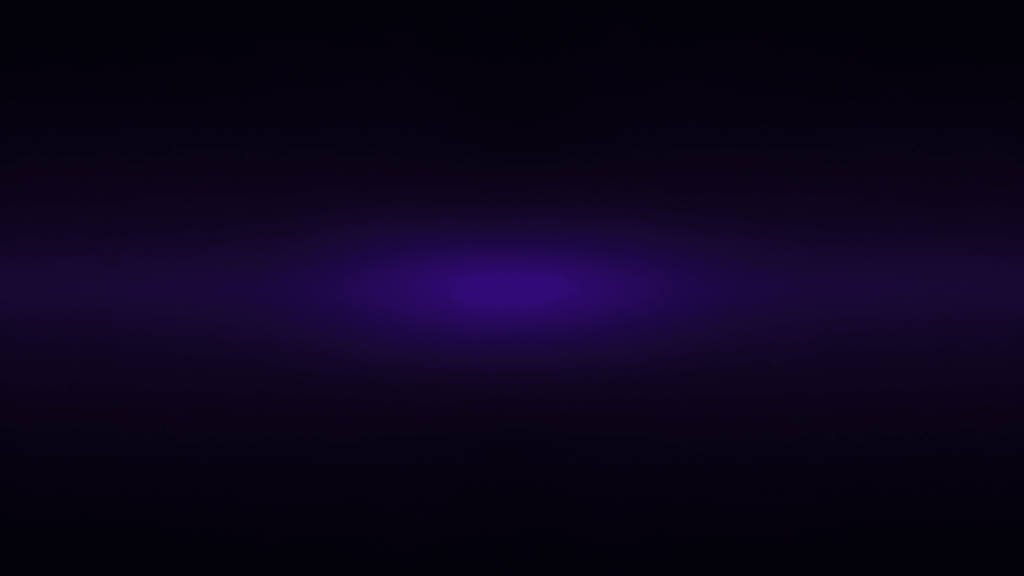 Abstract dark purple futuristic background with glowing violet light gradient and cinematic neon atmosphere.