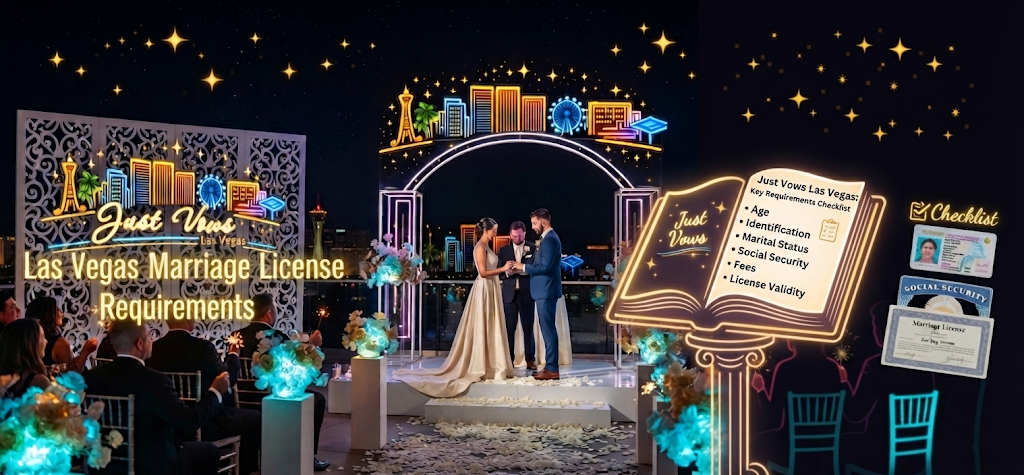 Marriage license requirements in Las Vegas